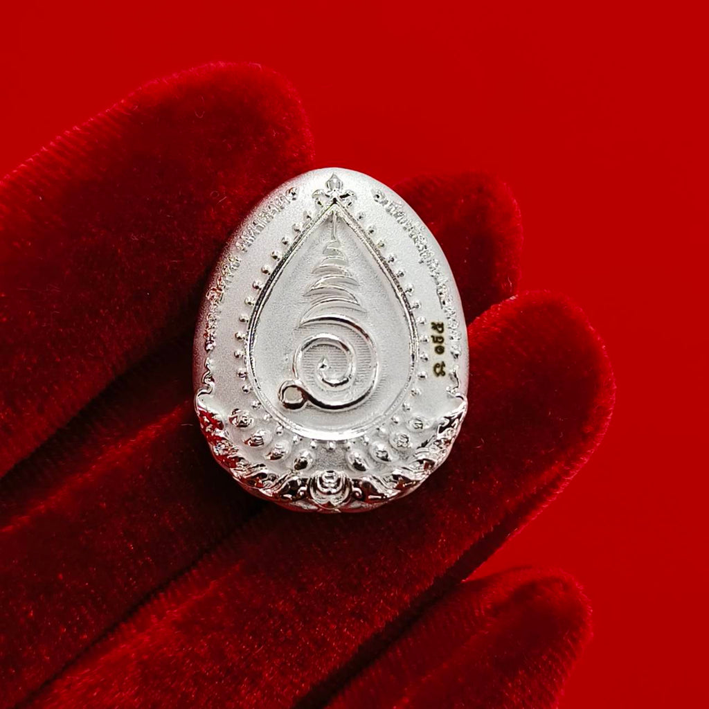 Authentic Thai Amulet for Wealth - Phra Pidta Mahalarp Amulet with Powerful Blessings