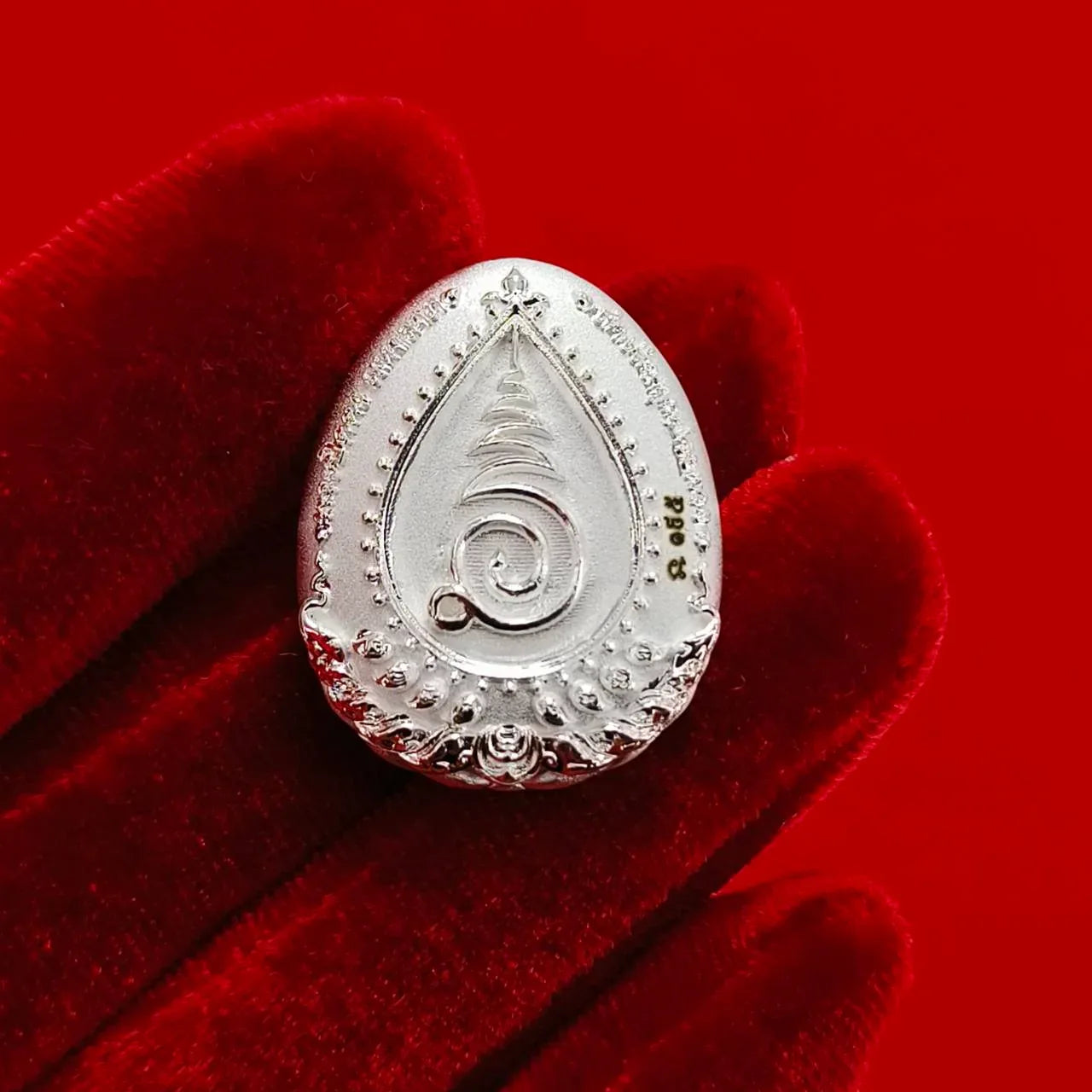 Authentic Thai Amulet for Wealth - Phra Pidta Mahalarp Amulet with Powerful Blessings
