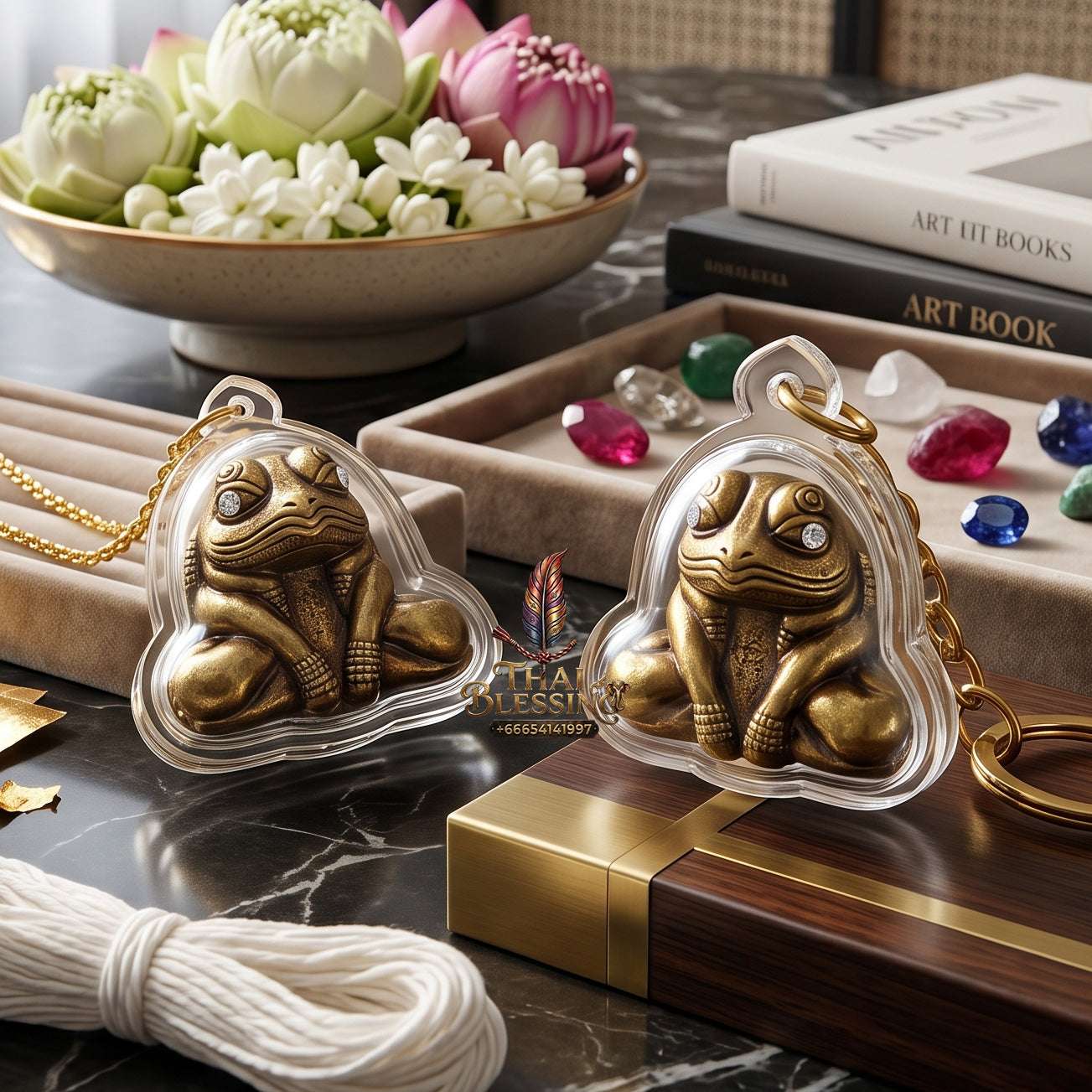 Authentic Thai Amulet Kop Kin Duean Moon-Devouring Liquidity Node - Khru Ba Chai Ya Patthaphi 2019, Sacred Nuea Samrit Bronze Sculpture, Elite Capital Extraction Asset & Asymmetric Brand Prosperity Token 2 Thai Blessing Co By RURUECHA