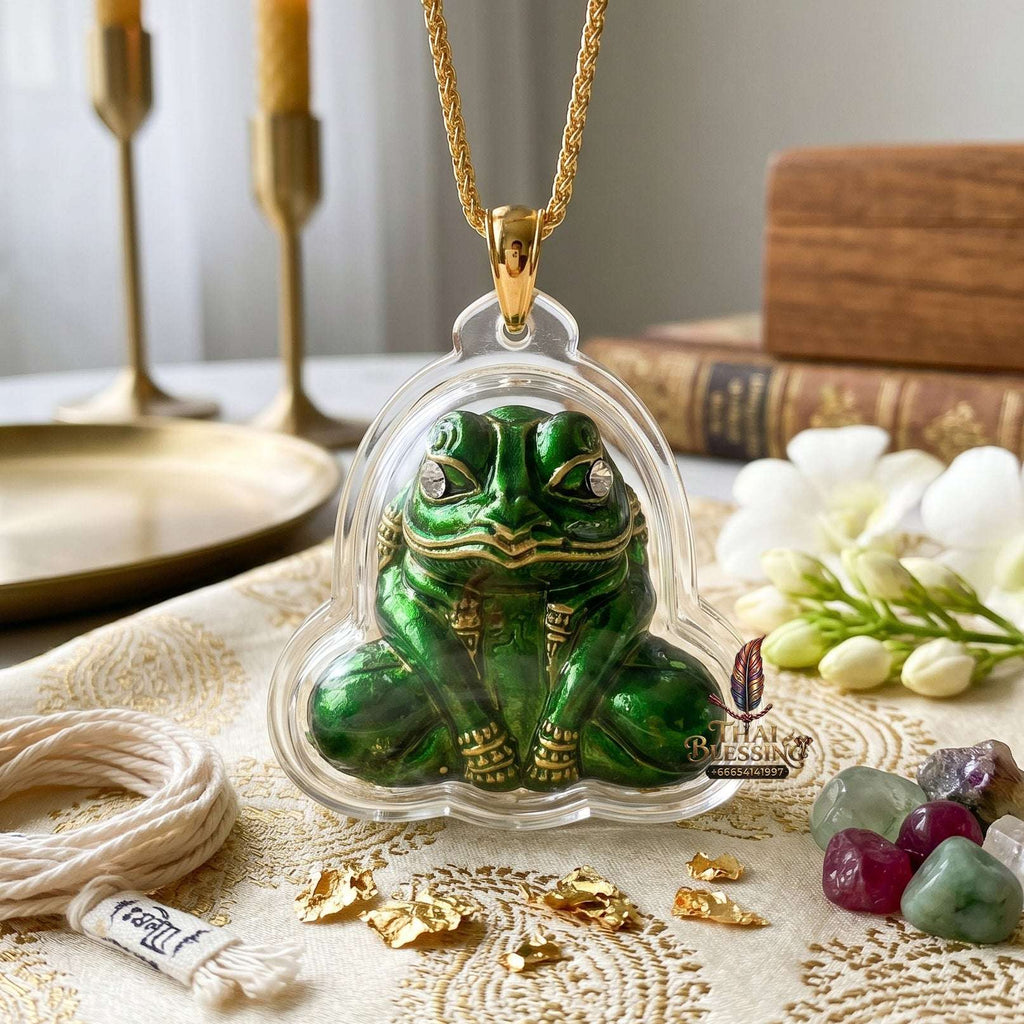 Authentic Thai Amulet Kop Kin Duean Moon-Devouring Liquidity Node - Khru Ba Chai Ya Patthaphi 2019, Sacred Nuea Samrit Bronze Sculpture, Elite Capital Extraction Asset & Asymmetric Brand Prosperity Token