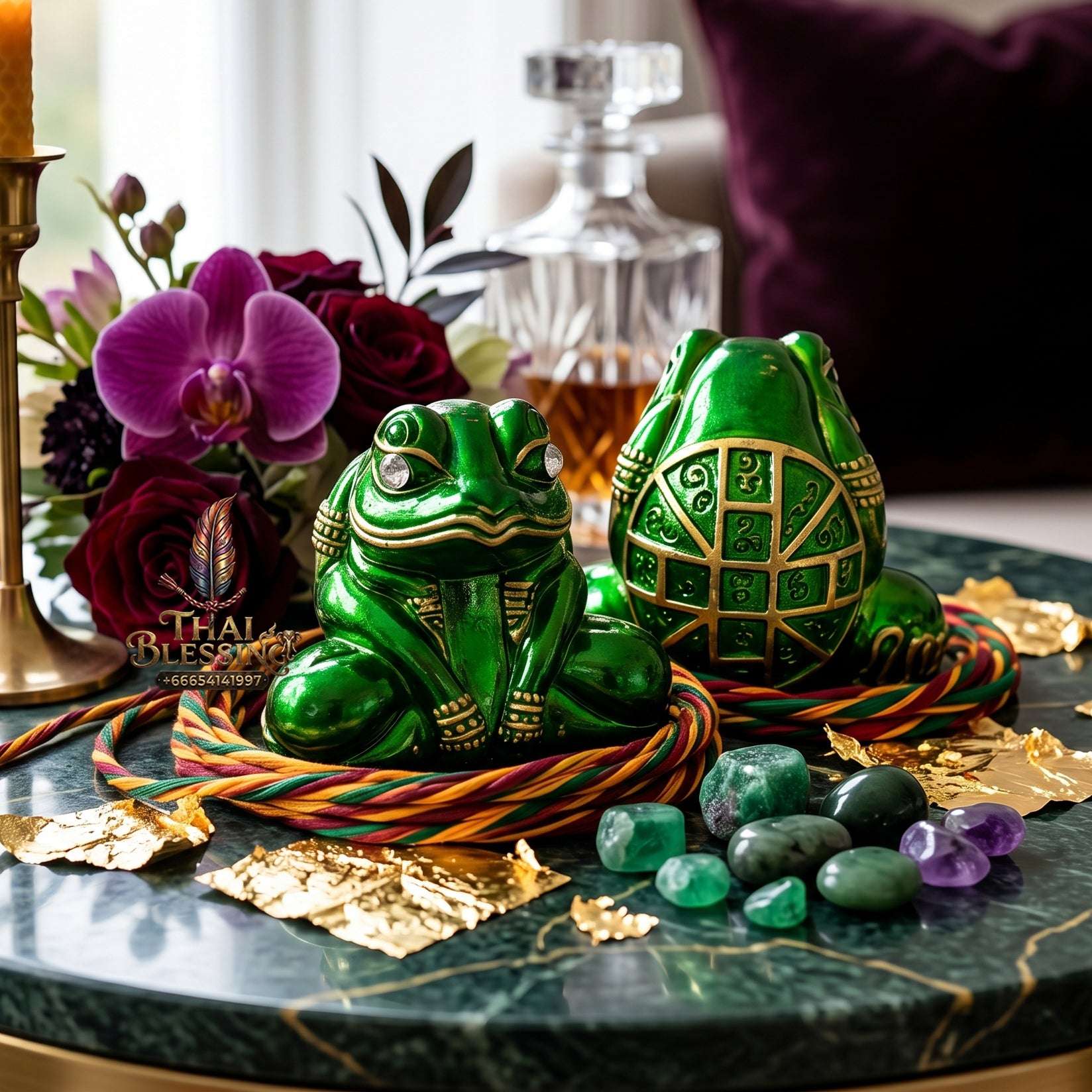 Authentic Thai Amulet Kop Kin Duean Moon-Devouring Liquidity Node - Khru Ba Chai Ya Patthaphi 2019, Sacred Nuea Samrit Bronze Sculpture, Elite Capital Extraction Asset & Asymmetric Brand Prosperity Token Standard model