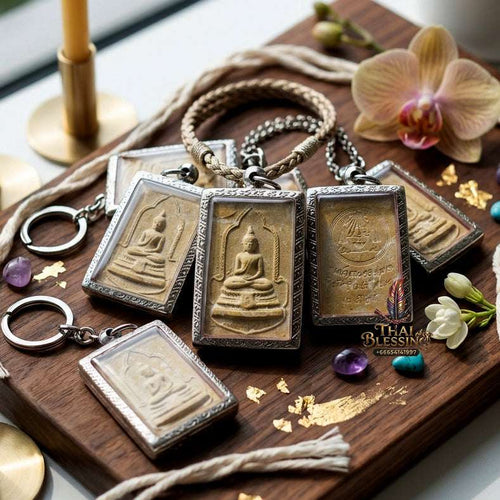 ✨ Authentic Thai Amulet Phra Somdej Rattanakosin 2525 - Rare Historic Bicentennial Blessed Talisman for Supreme Wealth, Protection, and Great Fortune Thai Blessing Co By RURUECHA