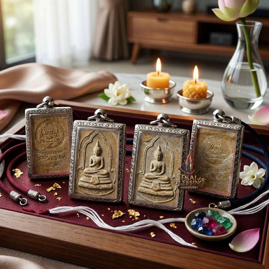 ✨ Authentic Thai Amulet Phra Somdej Rattanakosin 2525 - Rare Historic Bicentennial Blessed Talisman for Supreme Wealth, Protection, and Great Fortune