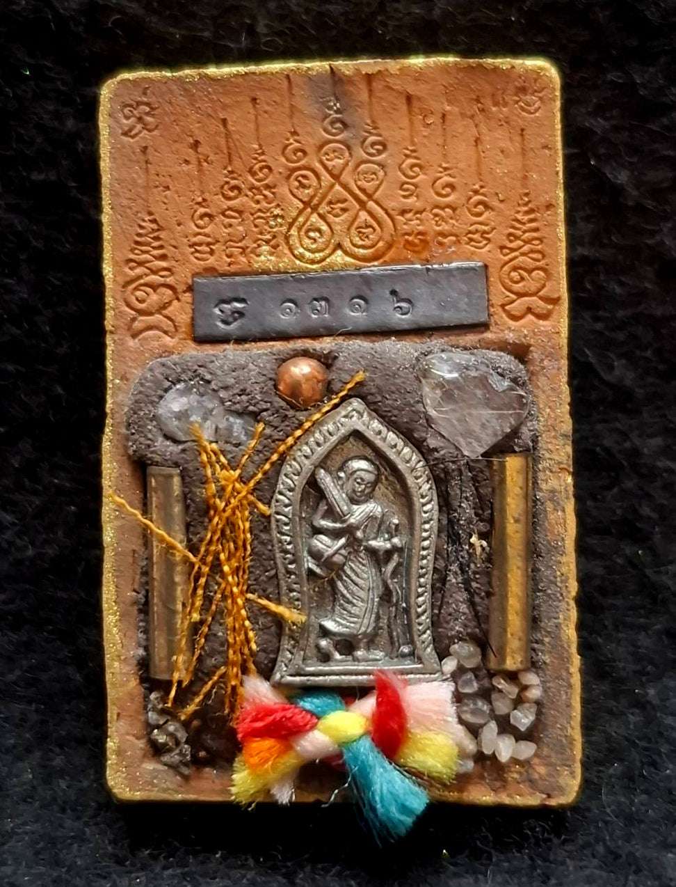 Authentic Thai Amulet Phra Somdej Waek Marn Ananta Sub Blessed Talisman for Prosperity and Protection Thai Blessing Co By RURUECHA