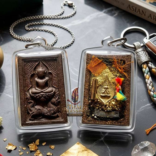 ✨ Authentic Thai Amulet Phra Somdej Waek Marn Ananta Sub Blessed Talisman for Prosperity and Protection Thai Blessing Co By RURUECHA