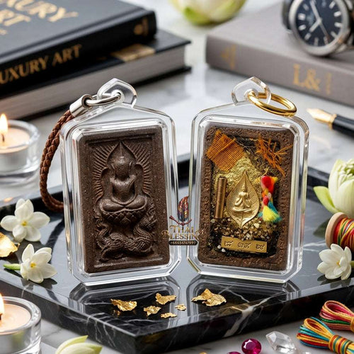 ✨ Authentic Thai Amulet Phra Somdej Waek Marn Ananta Sub Blessed Talisman for Prosperity and Protection Thai Blessing Co By RURUECHA
