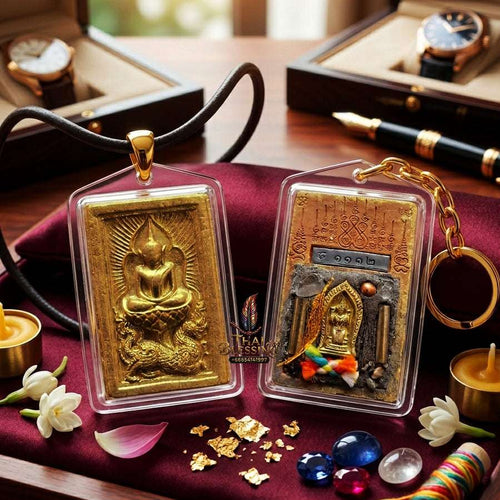 ✨ Authentic Thai Amulet Phra Somdej Waek Marn Ananta Sub Blessed Talisman for Prosperity and Protection Thai Blessing Co By RURUECHA