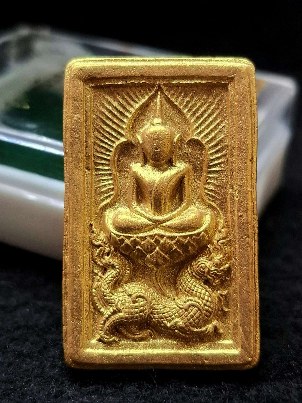 Authentic Thai Amulet Phra Somdej Waek Marn Ananta Sub Blessed Talisman for Prosperity and Protection Thai Blessing Co By RURUECHA