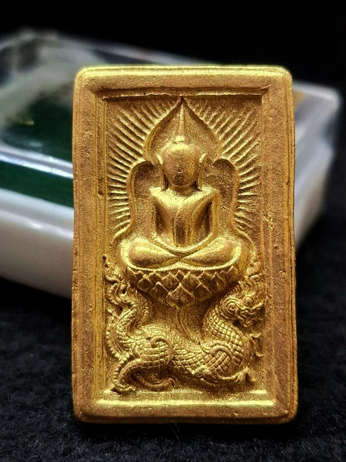 Authentic Thai Amulet Phra Somdej Waek Marn Ananta Sub Blessed Talisman for Prosperity and Protection Thai Blessing Co By RURUECHA
