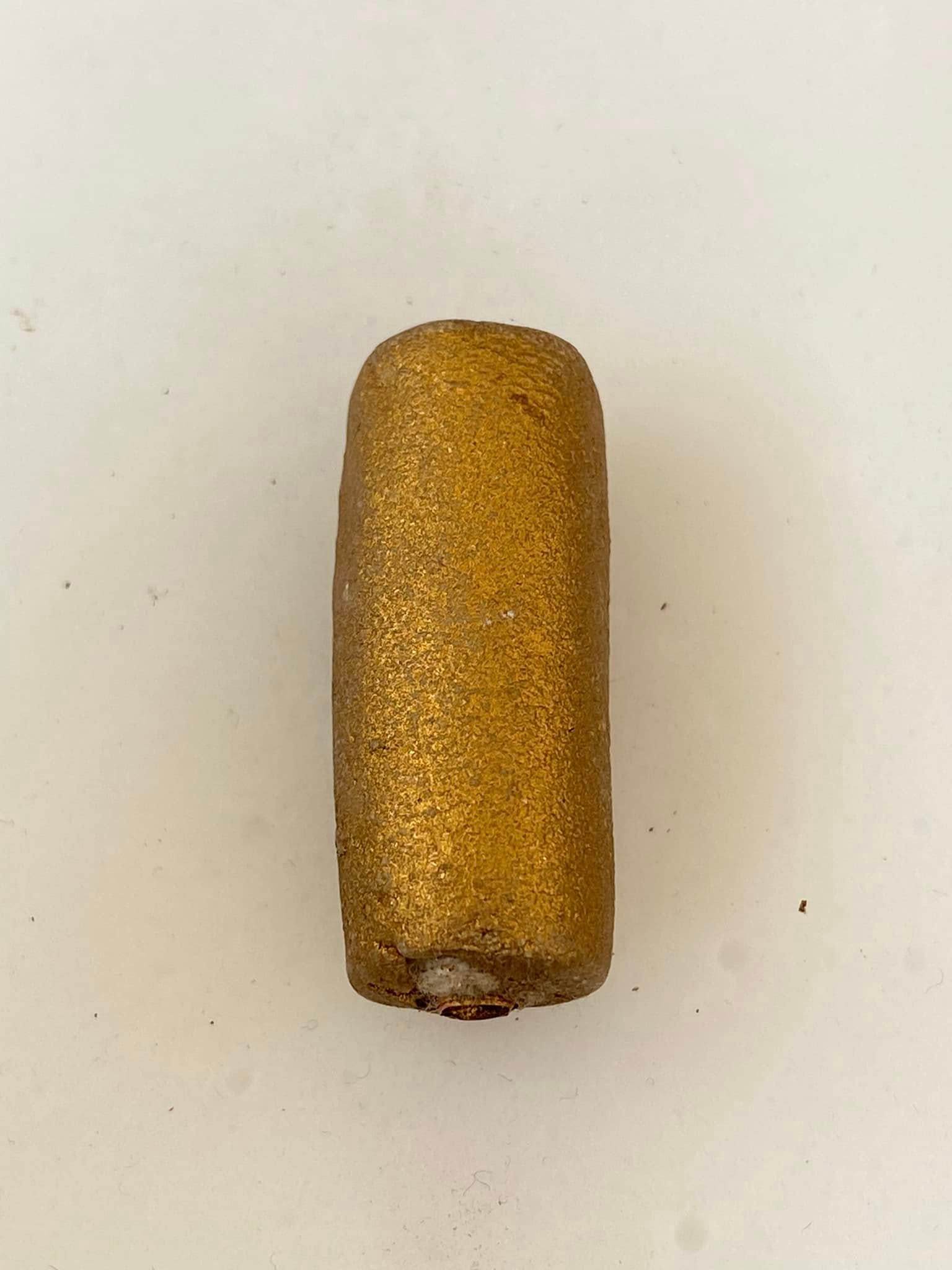 Authentic Thai Blessing Amulet Gold Talisman Cylinder One-Sake.com 1 2 1-2-