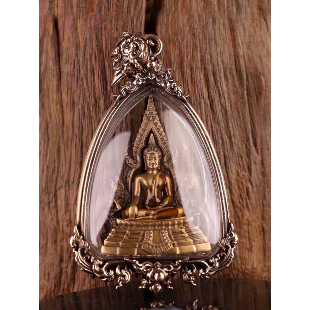 Phra Phuttha Chinnarat Amulet - Authentic Thai Buddhist Amulet with Intricate Design Default Title