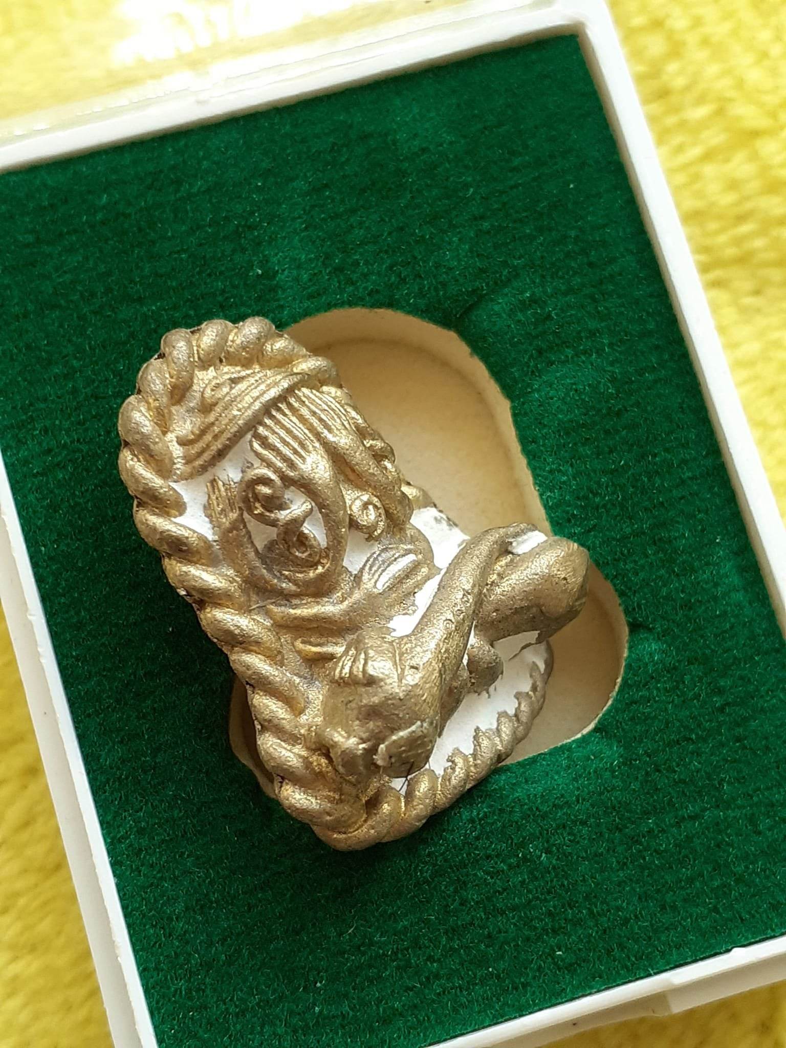 Authentic Thai Buddhist Protection Amulet - Premium Quality Charm for Spiritual Safety