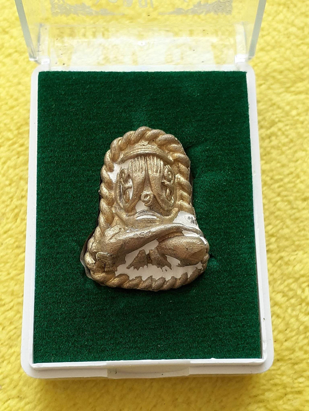 Authentic Thai Buddhist Protection Amulet - Premium Quality Charm for Spiritual Safety