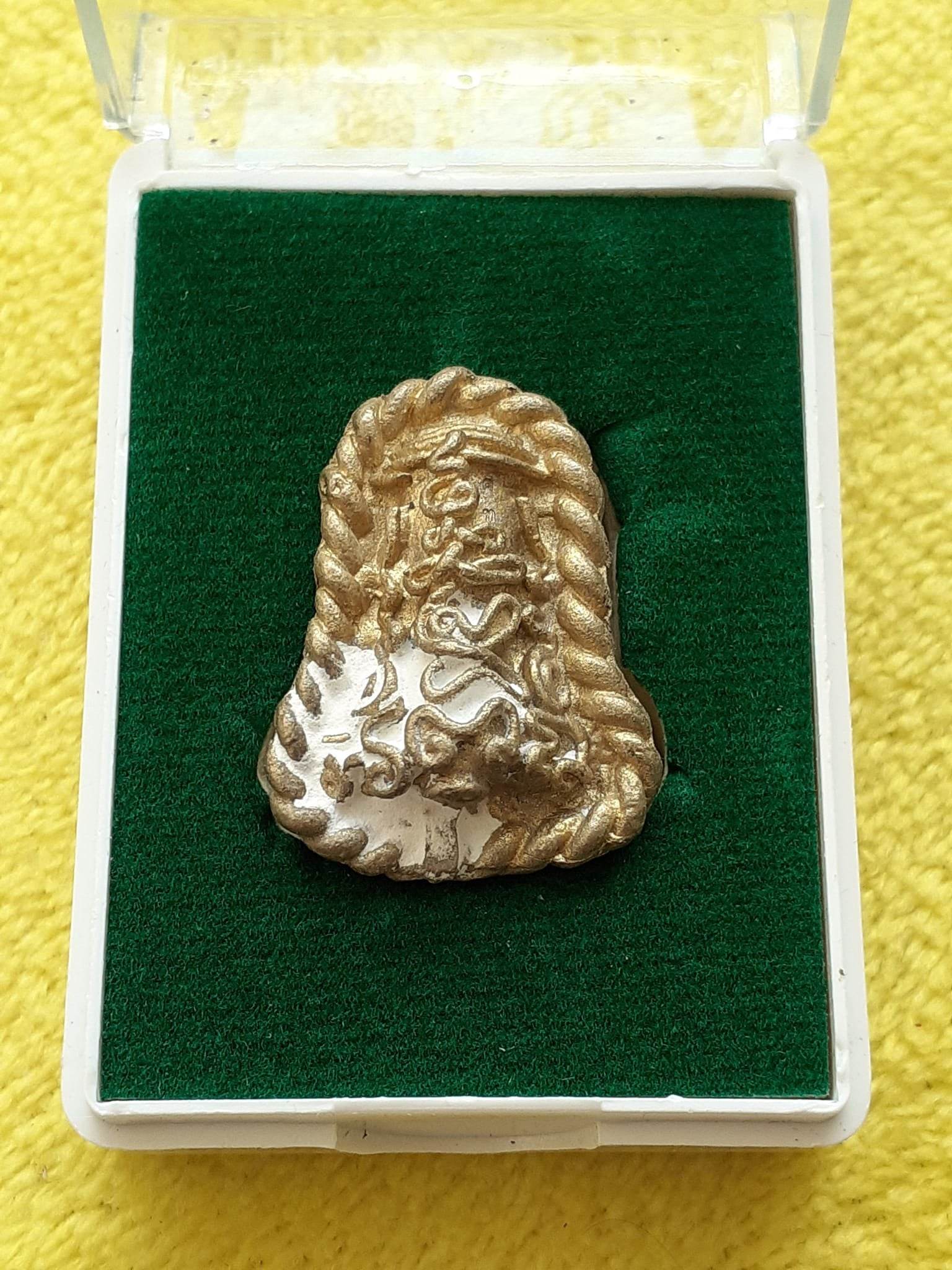 Authentic Thai Buddhist Protection Amulet - Premium Quality Charm for Spiritual Safety