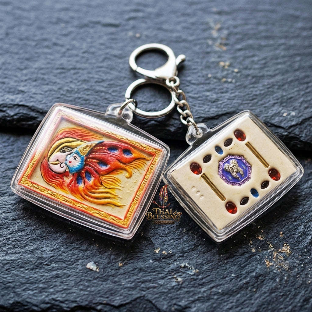 Authentic Thai Butterfly King Amulet "Thep Chamlaeng Phamon BE 2555" - Supreme Metta Charm, Sales Magnet & Wealth Attraction