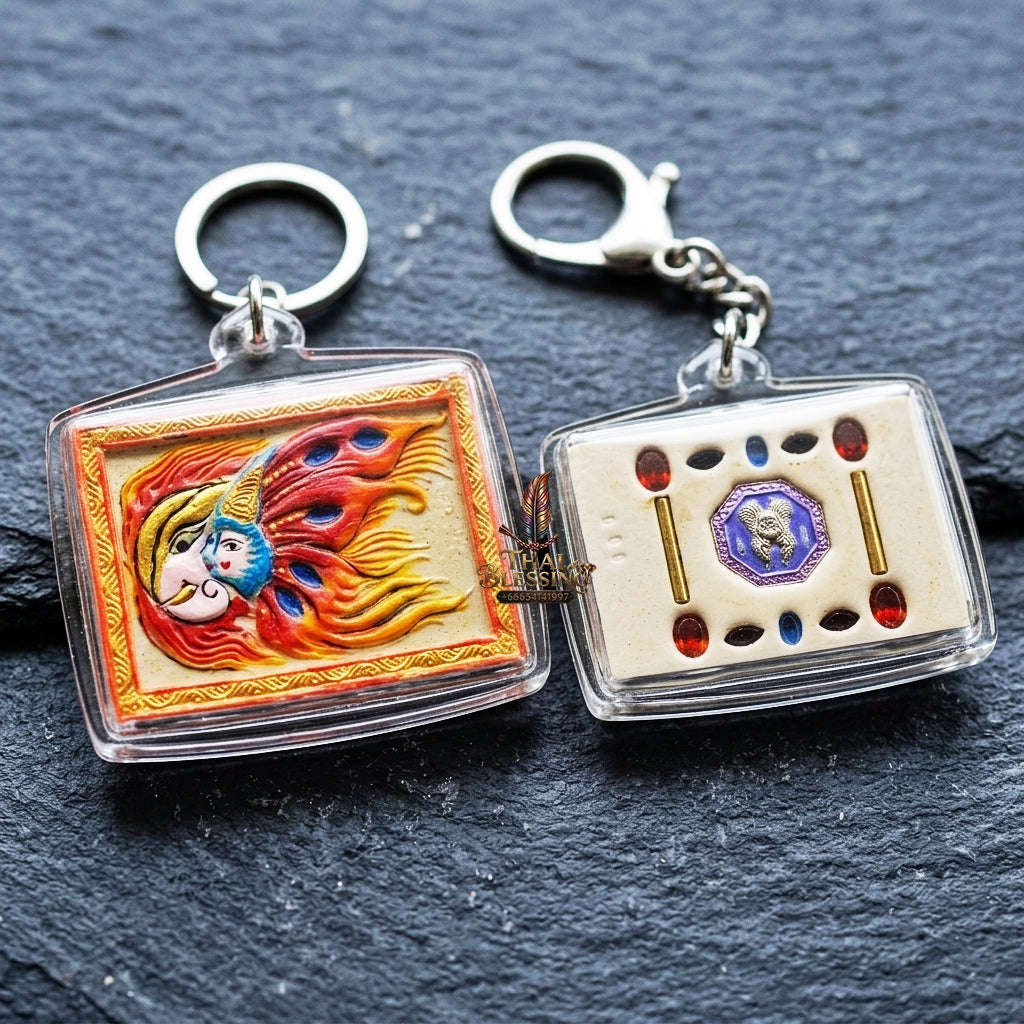 Authentic Thai Butterfly King Amulet "Thep Chamlaeng Phamon BE 2555" - Supreme Metta Charm, Sales Magnet & Wealth Attraction