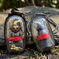 Authentic Thai Extreme Seduction Amulet "Phaya Ngang Pa Cha Da" - Supreme Carnal Passion, Gambler Luck & Black Magic Shield