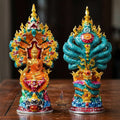 Authentic Thai Fine Art Amulet "Phra Buddha Setthi Nakaraj BE 2568" - Supreme Naga Wealth Guardian, Garuda Authority & Rahu Shield Thai Blessing Co By RURUECHA
