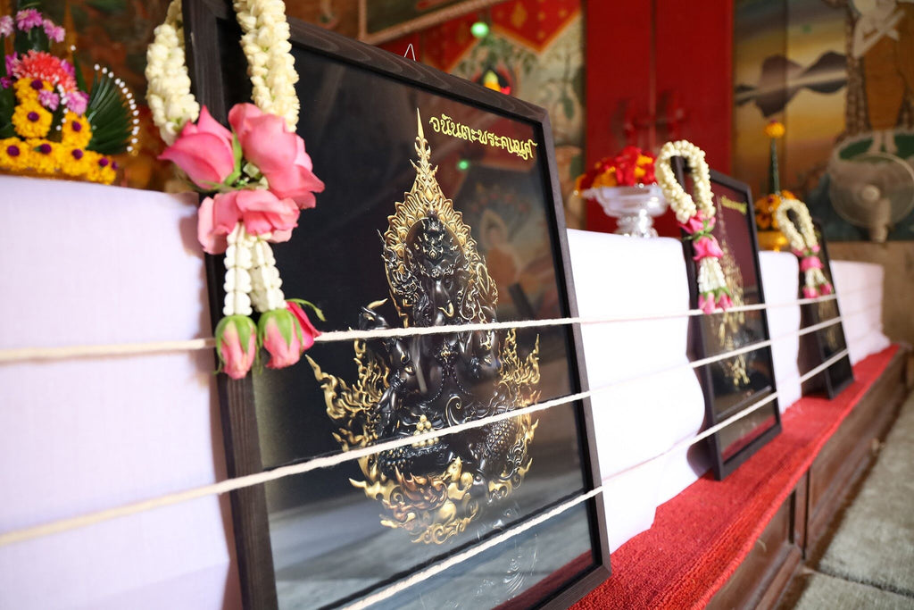 Authentic Thai Ganesh Amulet for Success - Phra Phikanet Ganesh Charm