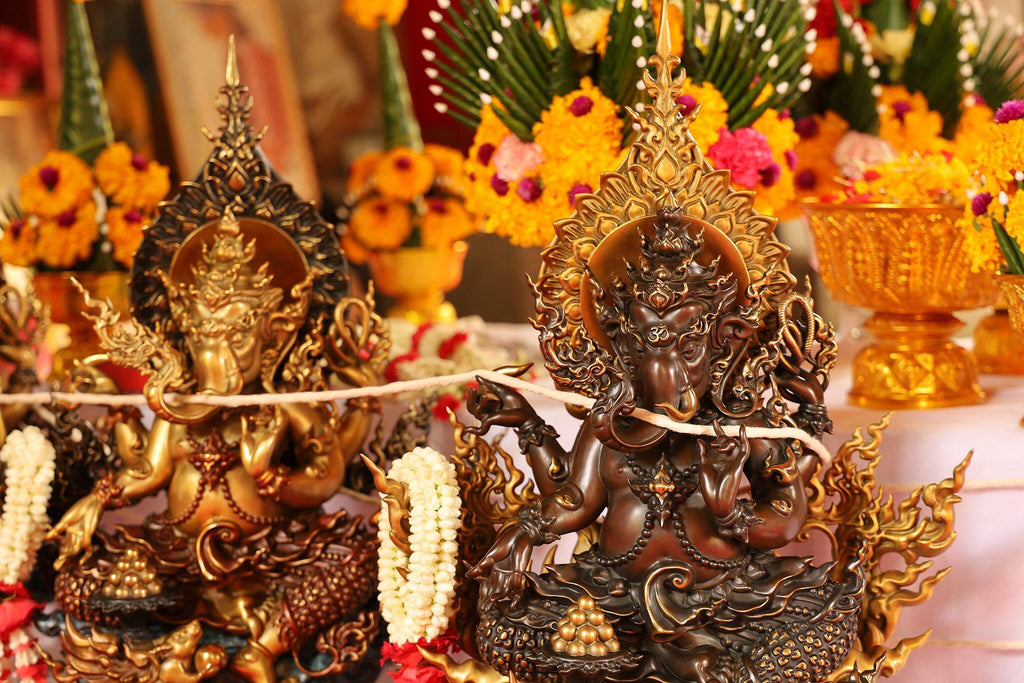 Authentic Thai Ganesh Amulet for Success - Phra Phikanet Ganesh Charm