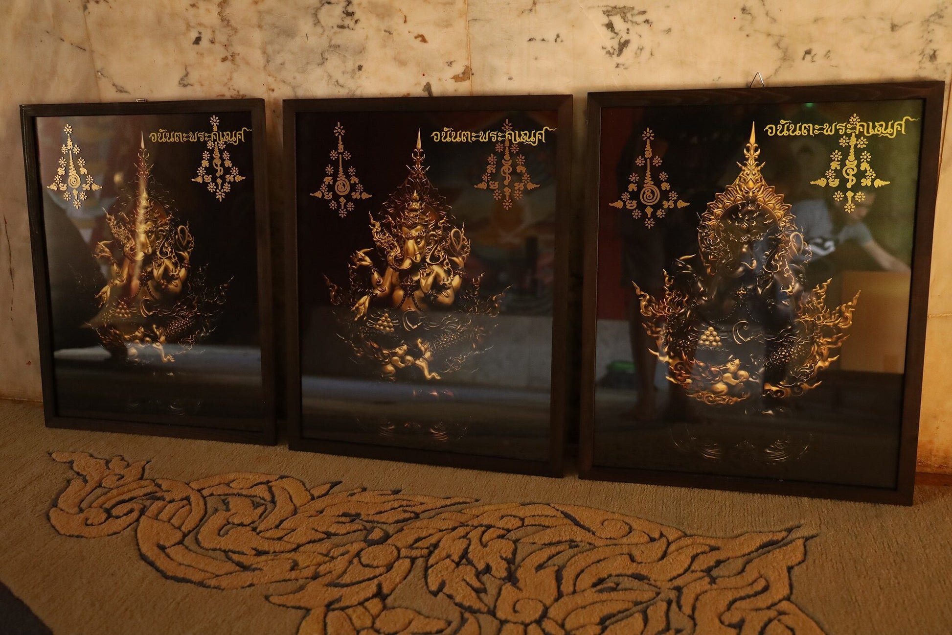 Authentic Thai Ganesh Amulet for Success - Phra Phikanet Ganesh Charm