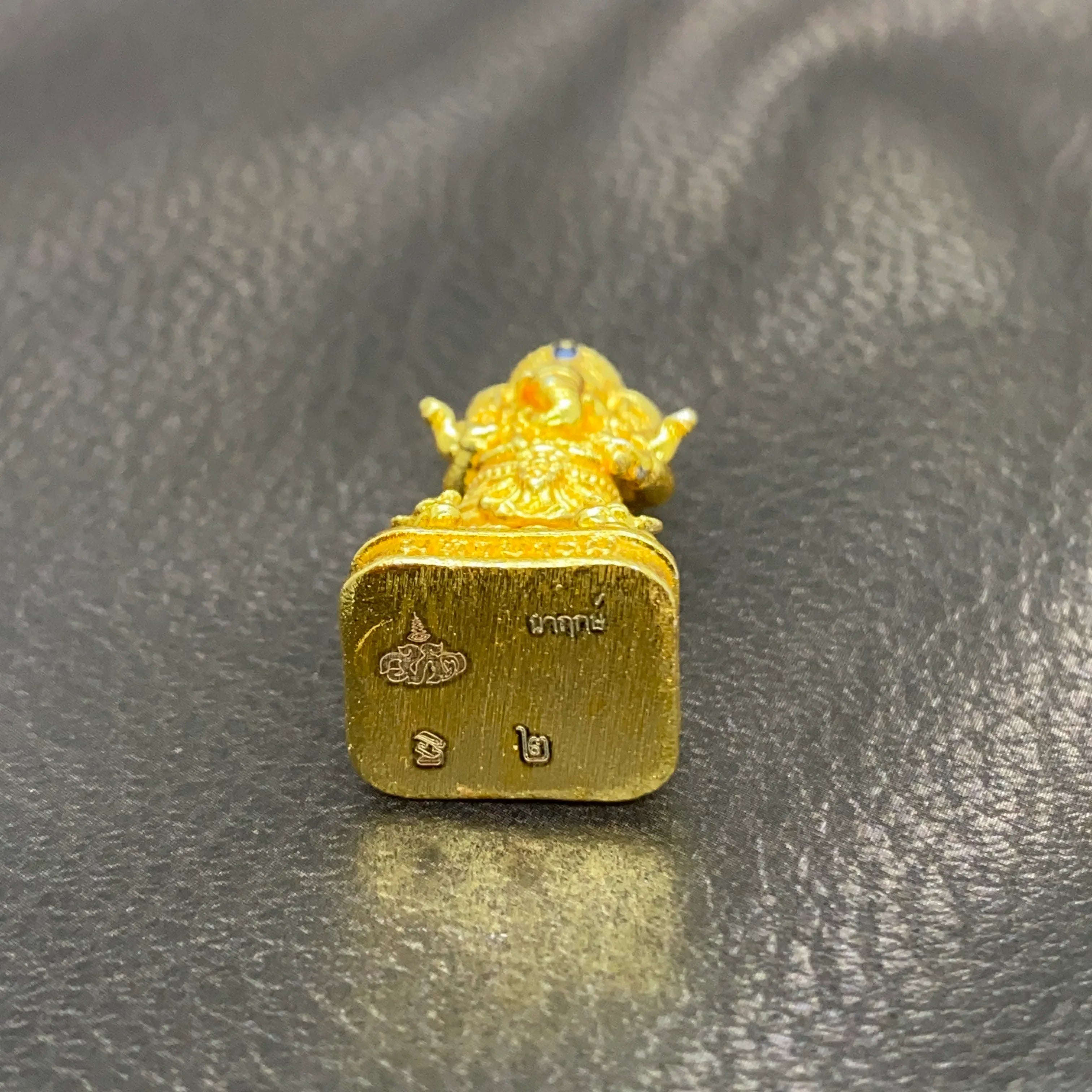 Authentic Thai Ganesha Amulet for Supreme Wisdom, Wealth, Success, and Protection