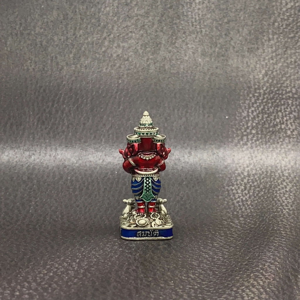 Authentic Thai Ganesha Amulet for Supreme Wisdom, Wealth, Success, and Protection