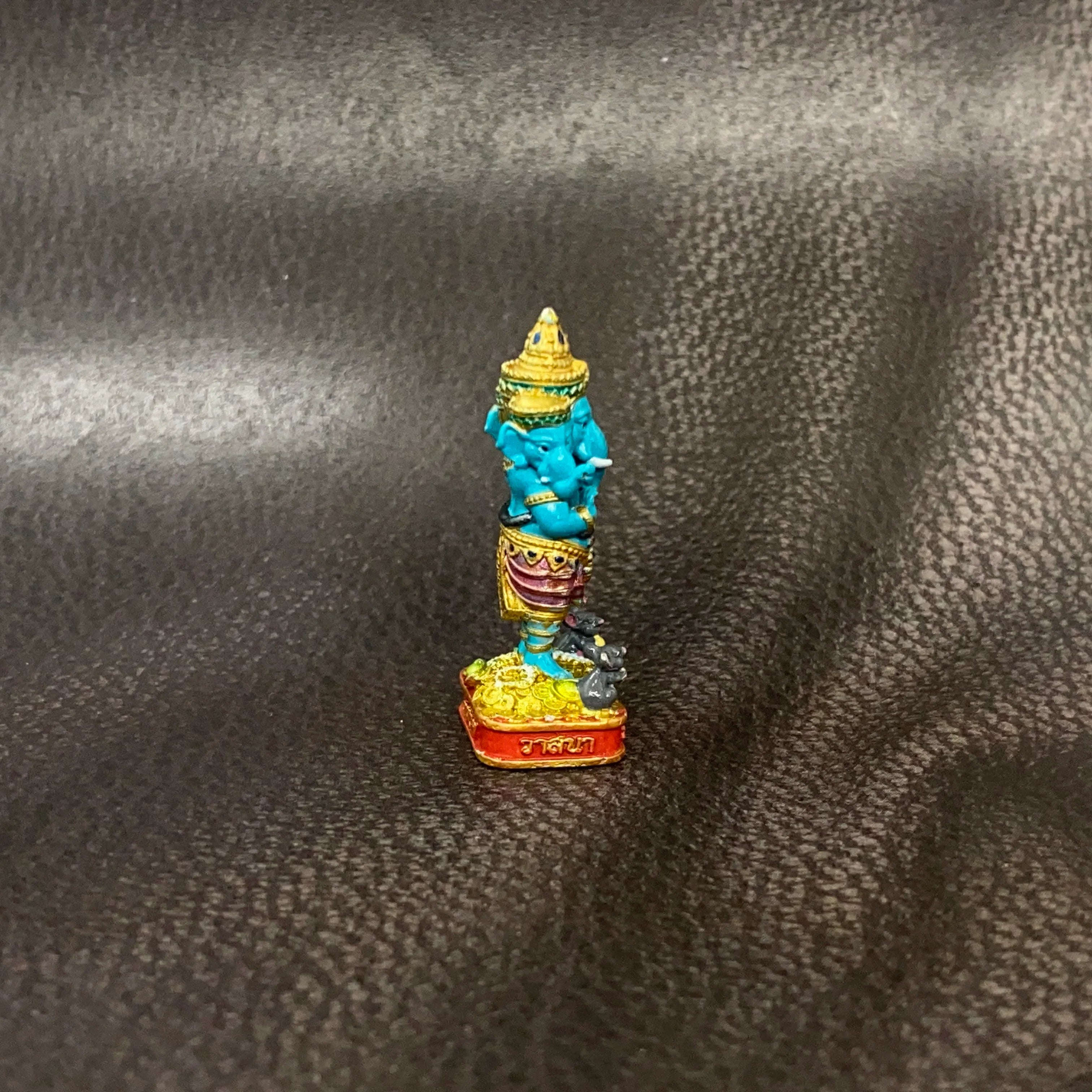Authentic Thai Ganesha Amulet for Supreme Wisdom, Wealth, Success, and Protection