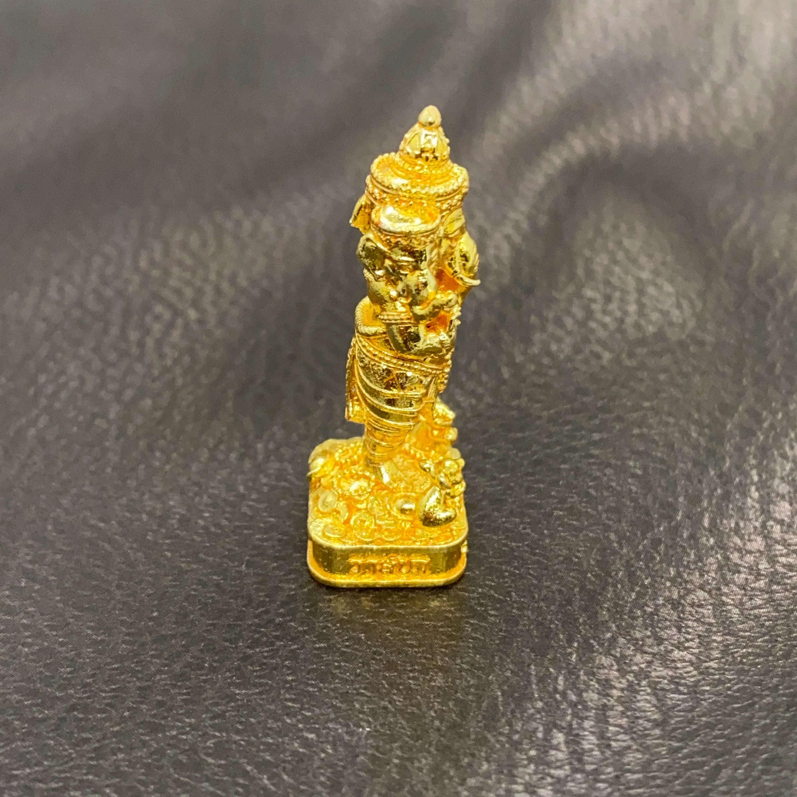 Authentic Thai Ganesha Amulet for Supreme Wisdom, Wealth, Success, and Protection