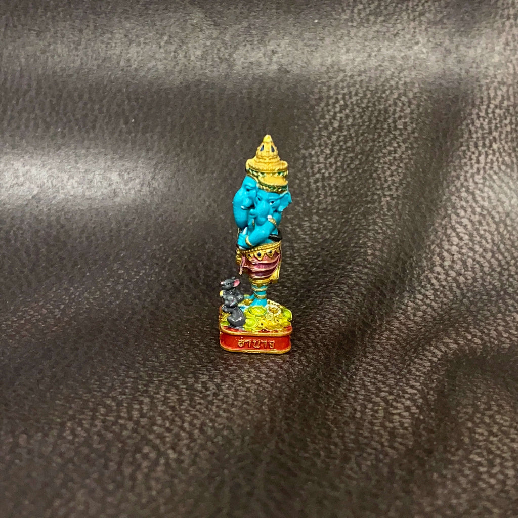Authentic Thai Ganesha Amulet for Supreme Wisdom, Wealth, Success, and Protection