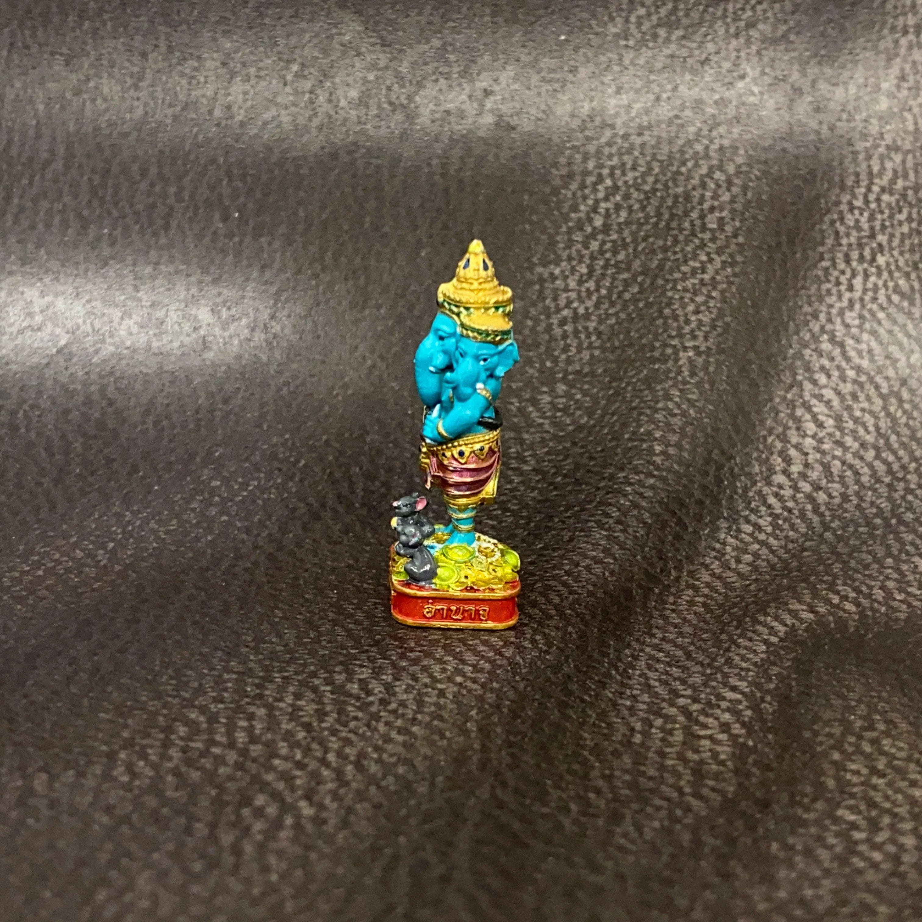 Authentic Thai Ganesha Amulet for Supreme Wisdom, Wealth, Success, and Protection