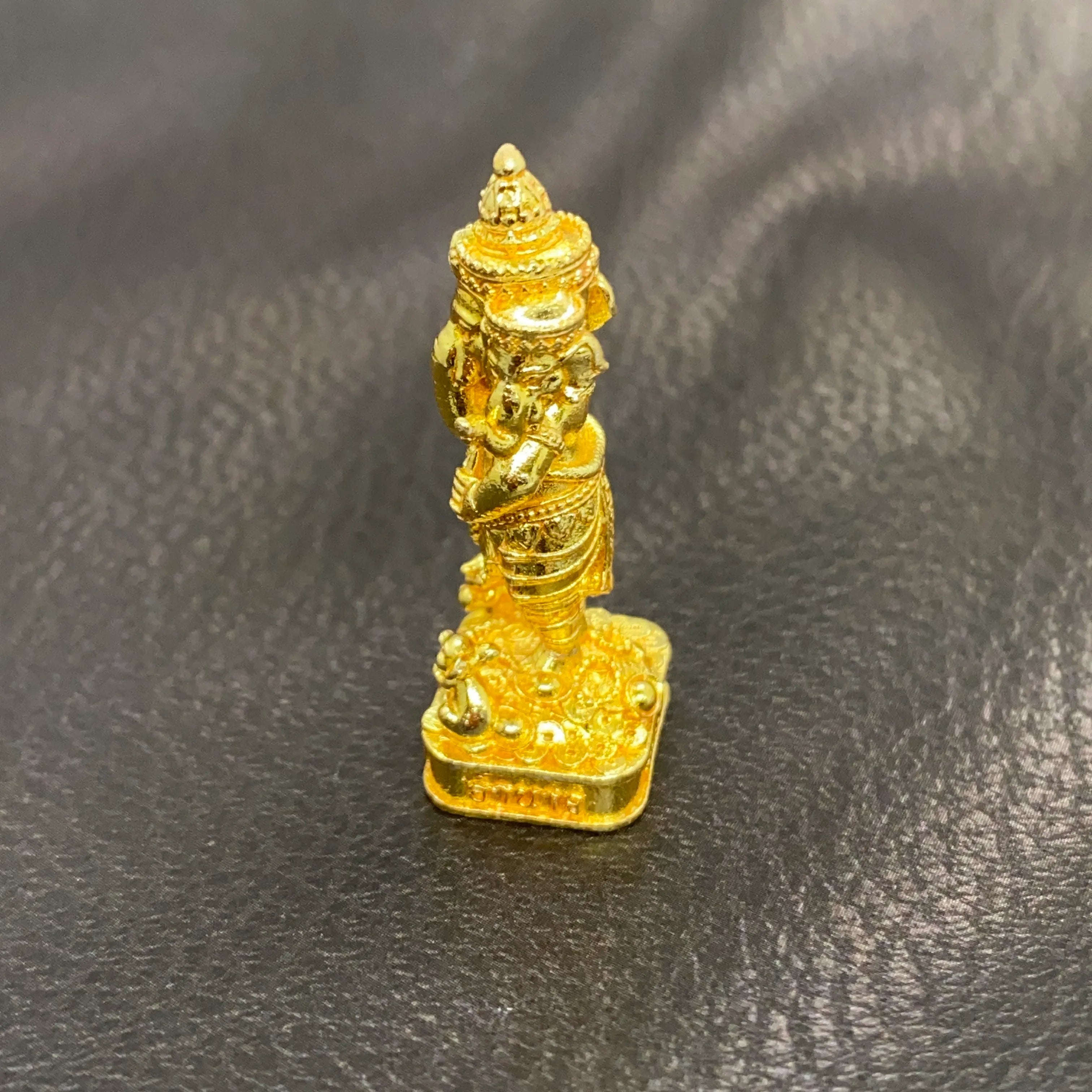 Authentic Thai Ganesha Amulet for Supreme Wisdom, Wealth, Success, and Protection