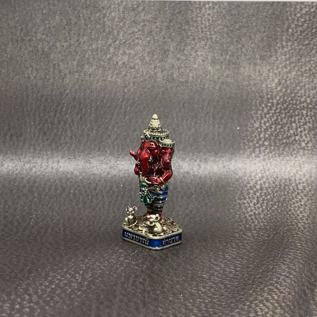 Authentic Thai Ganesha Amulet for Supreme Wisdom, Wealth, Success, and Protection