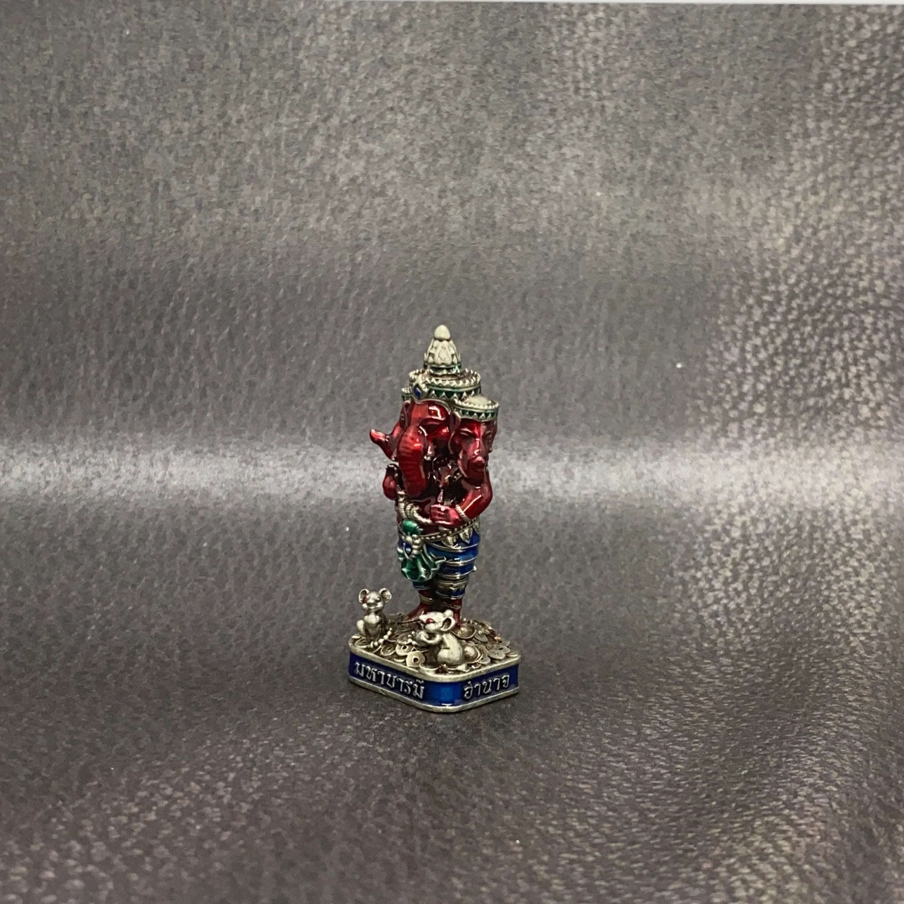 Authentic Thai Ganesha Amulet for Supreme Wisdom, Wealth, Success, and Protection