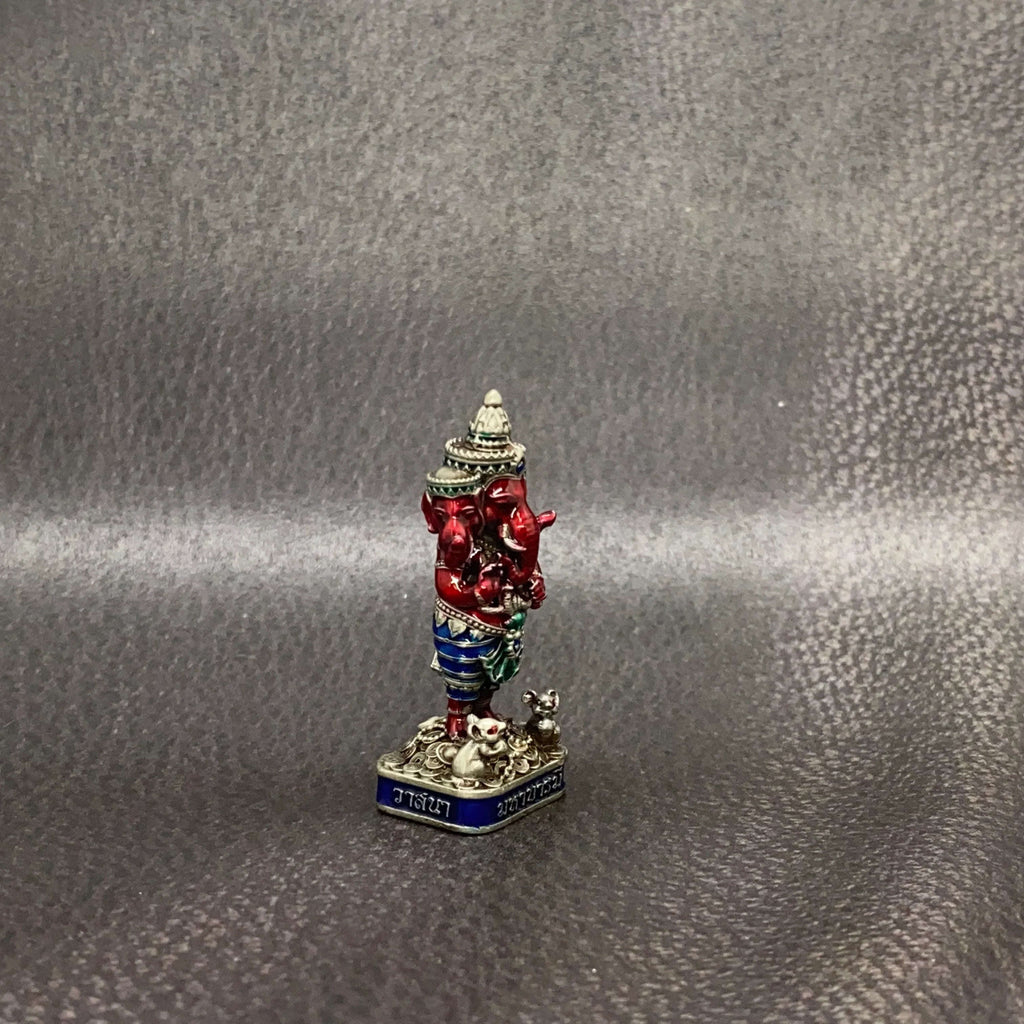 Authentic Thai Ganesha Amulet for Supreme Wisdom, Wealth, Success, and Protection