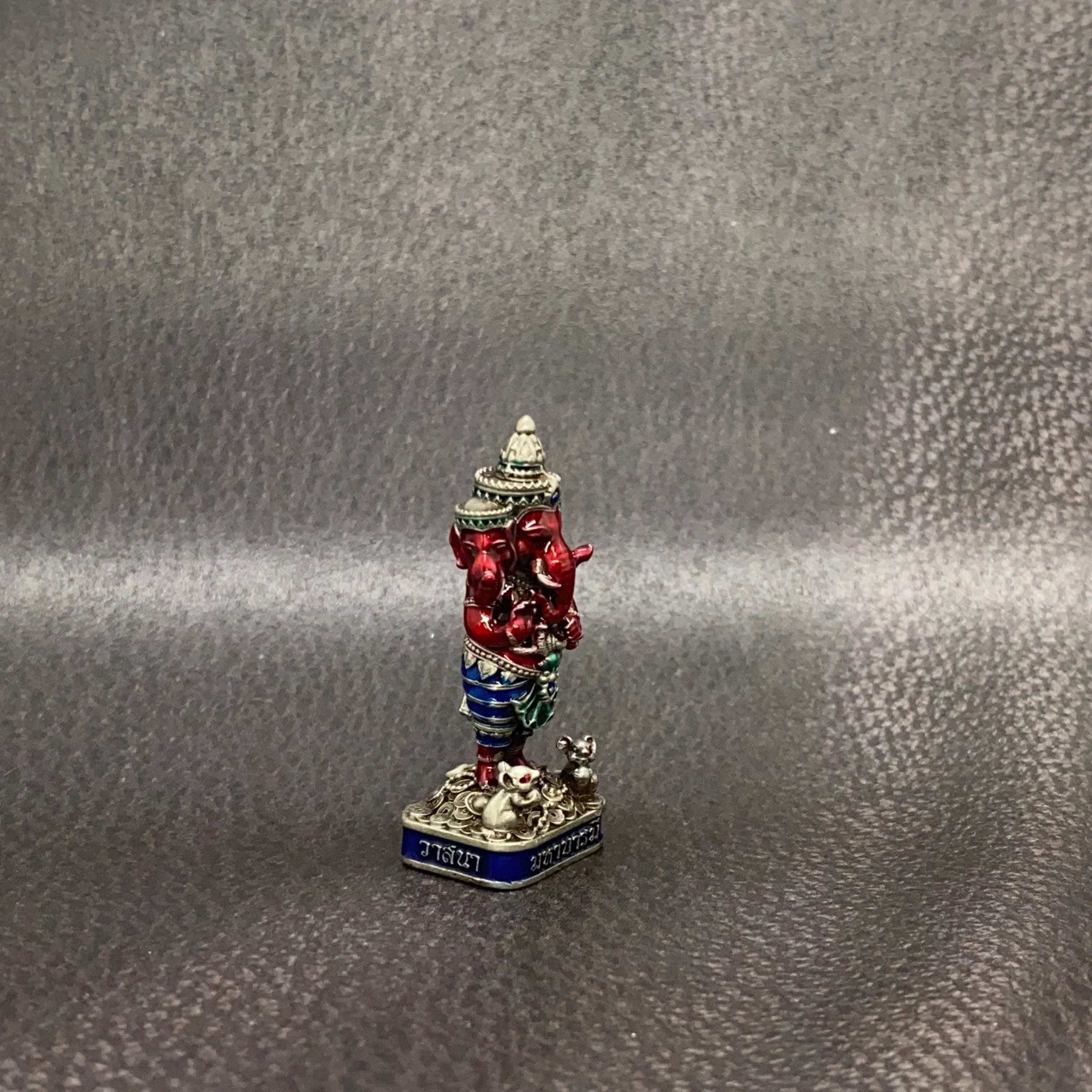 Authentic Thai Ganesha Amulet for Supreme Wisdom, Wealth, Success, and Protection