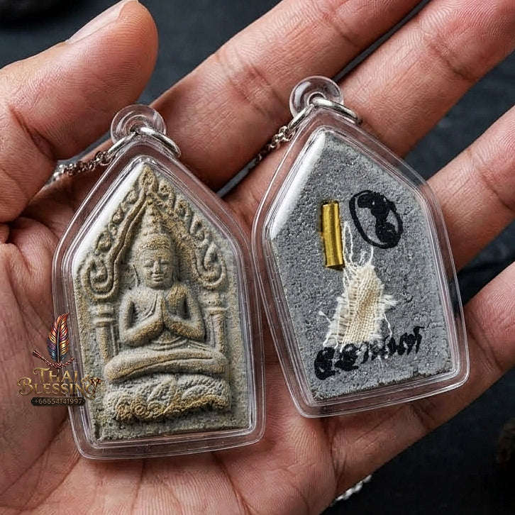 Authentic Thai Khun Paen Amulet "108 Ton 1st Batch BE 2555" - Supreme Love Charm, Seductive Charisma & Lucky Windfalls Thai Blessing Co By RURUECHA