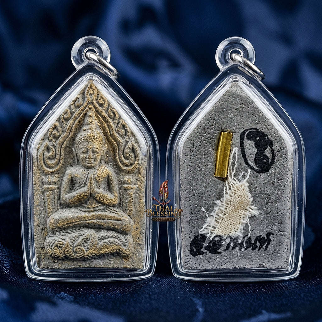 Authentic Thai Khun Paen Amulet "108 Ton 1st Batch BE 2555" - Supreme Love Charm, Seductive Charisma & Lucky Windfalls Thai Blessing Co By RURUECHA