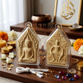 ✨ Authentic Thai "Khun Paen Si Sa Raeng Aeng" – Luang Pu Yaem, Wat Sam Ngam (2013 Edition) – Waterproof Acrylic Casing Thai Blessing Co By RURUECHA