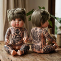 Authentic Thai Kuman Thong / Look Thep Doll - Hand-Inscribed Full-Body Sacred Yantra Inscriptions Edition for Extreme Business Wealth, Luck & Prosperity Thai Blessing Co By RURUECHA