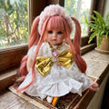 Authentic Thai Kumaree Look Thep Female Spirit Child Doll - 20-Inch Handmade Fantasy Edition for Extreme Metta Charm, Business Wealth & Luck Thai Blessing Co By RURUECHA