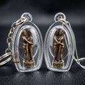 Authentic Thai Love Amulet "In Maha Saneh BE 2554" - Supreme Blackened Bronze Embracing Lovers Charm & Wealth Magnet Thai Blessing Co By RURUECHA