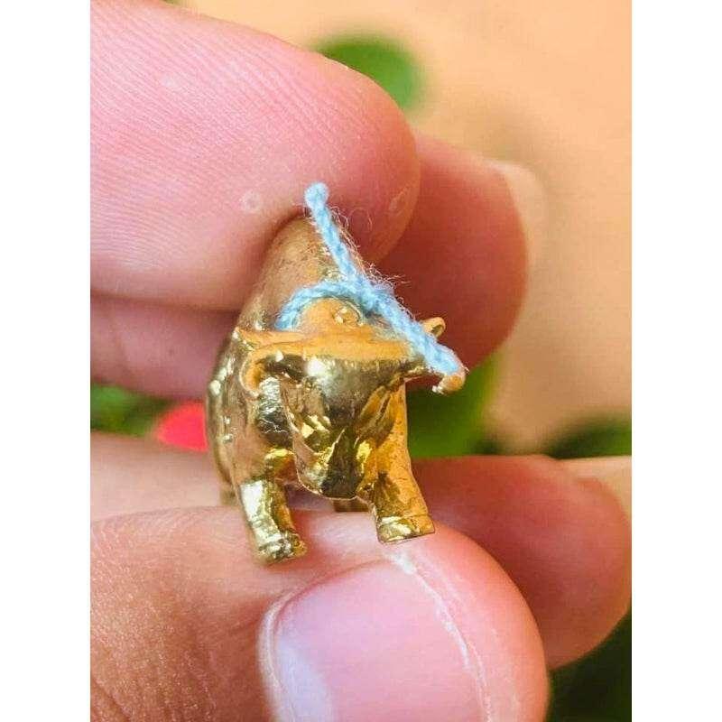 Authentic Thai Lucky Charm Bull for Abundance and Prosperity