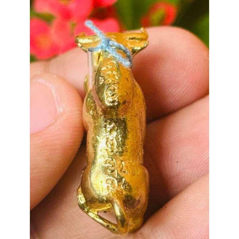 Authentic Thai Lucky Charm Bull for Abundance and Prosperity