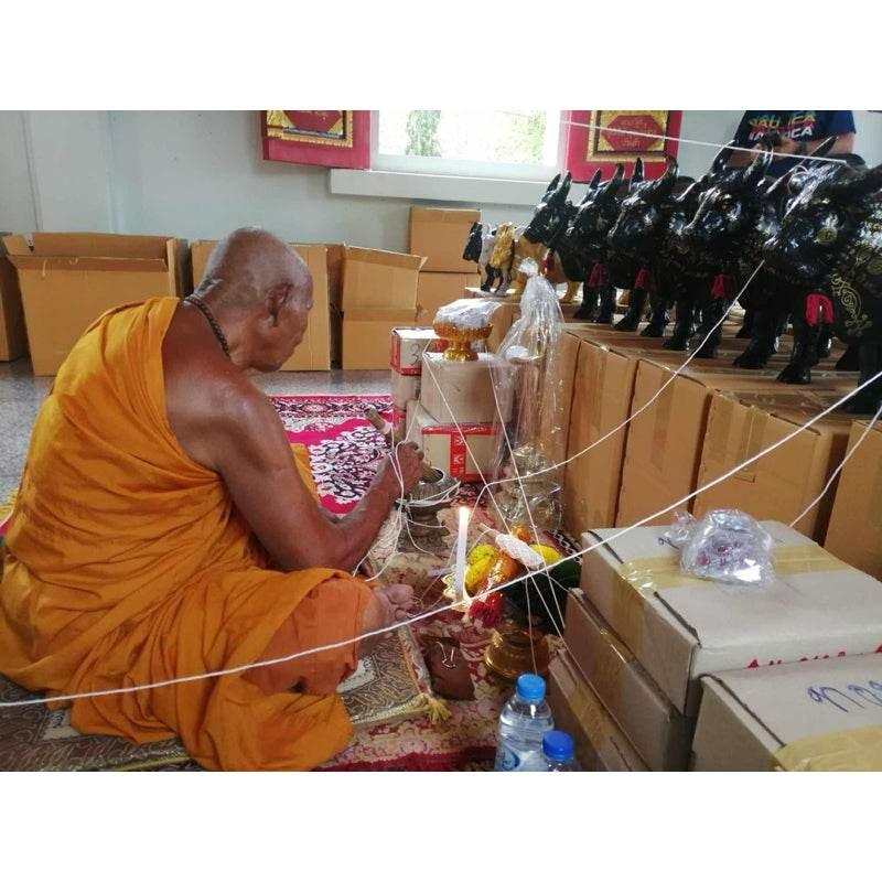 Authentic Thai Lucky Charm Bull for Abundance and Prosperity