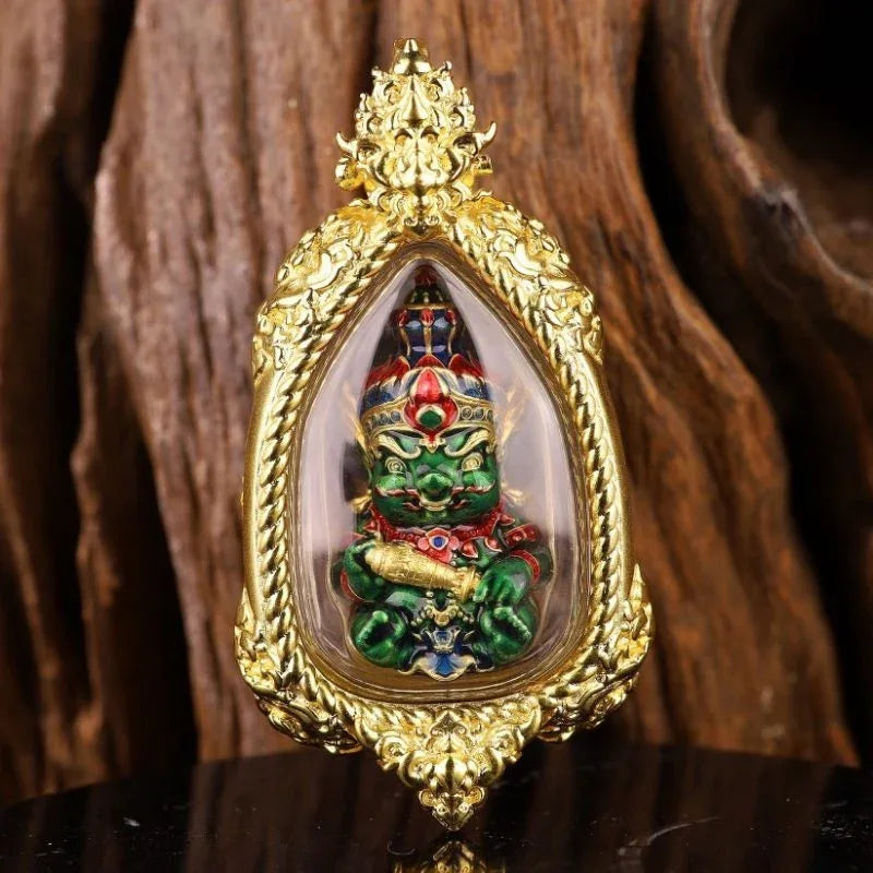Authentic Thai Lucky Charm Pendant for Fortune and Protection Default Title