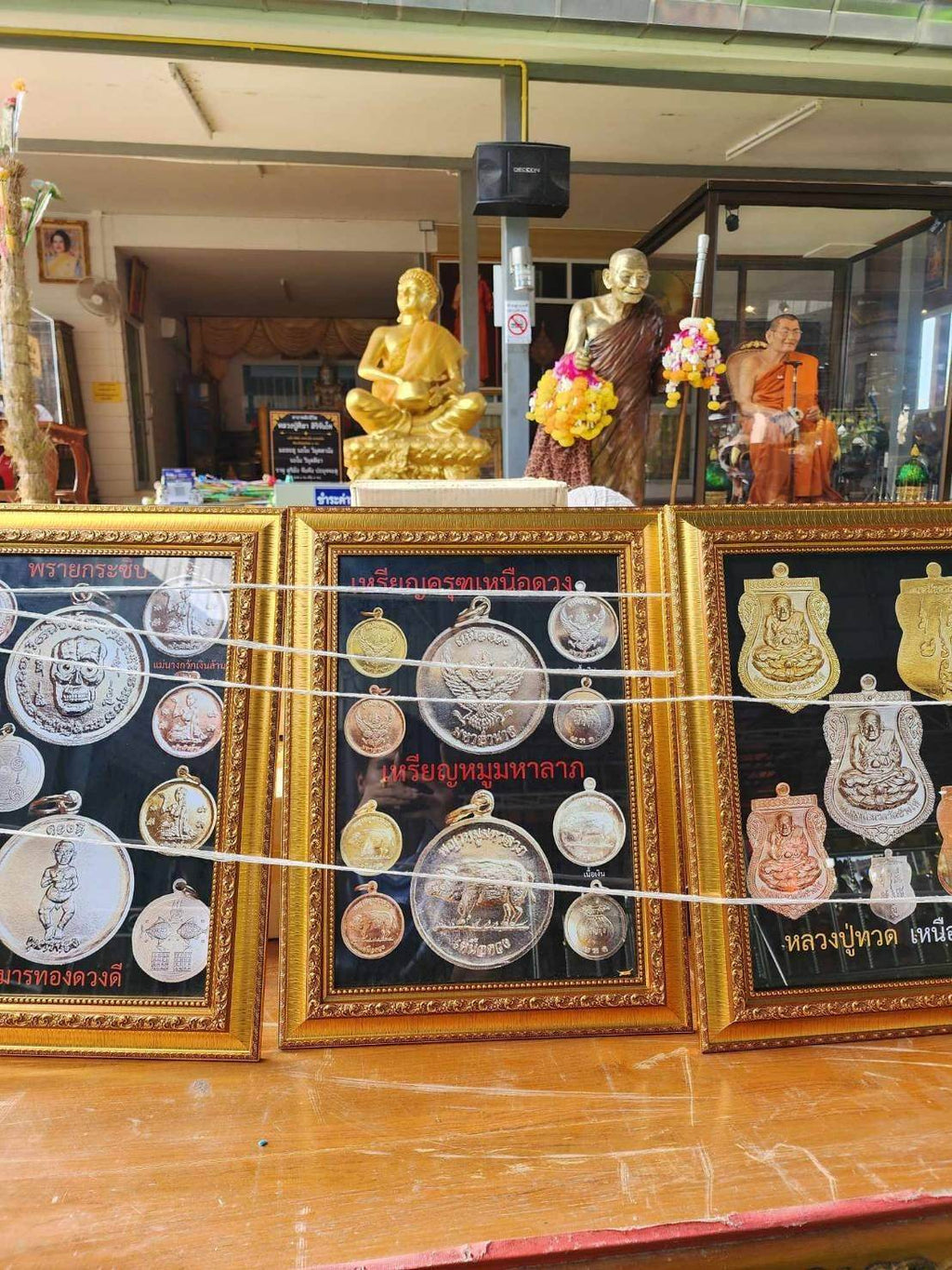 Authentic Thai Millionaire Coin Amulet - Mae Nang Kwak Prosperity Charm