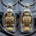 Authentic Thai Owl Amulet "Nok Thuek Thue Chao Sap Rattikan BE 2565" - Supreme Night Owl Gambling Luck, Secret Wealth & Business Magnet