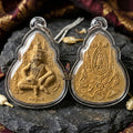 Authentic Thai Sacred Pho Pu Suea (Tiger-Headed Hermit Guru & Phra Pirab Deity) for Ultimate Authority, Black Magic Shield, Metta Charisma & Universal Blessing