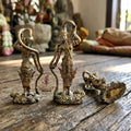 Authentic Thai Sacred Phra Mae Thorani Beeb Muay Phom (Earth Goddess Conquering Evil Statue) for Real Estate Prosperity, Black Magic Protection & Victory Over Enemies